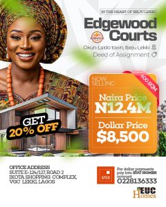 Read more about the article Edgewood Courts Estate in Ibeju‑Lekki: Affordable Luxury by EUC Homes